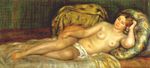 Nude reclining on cushions 1907